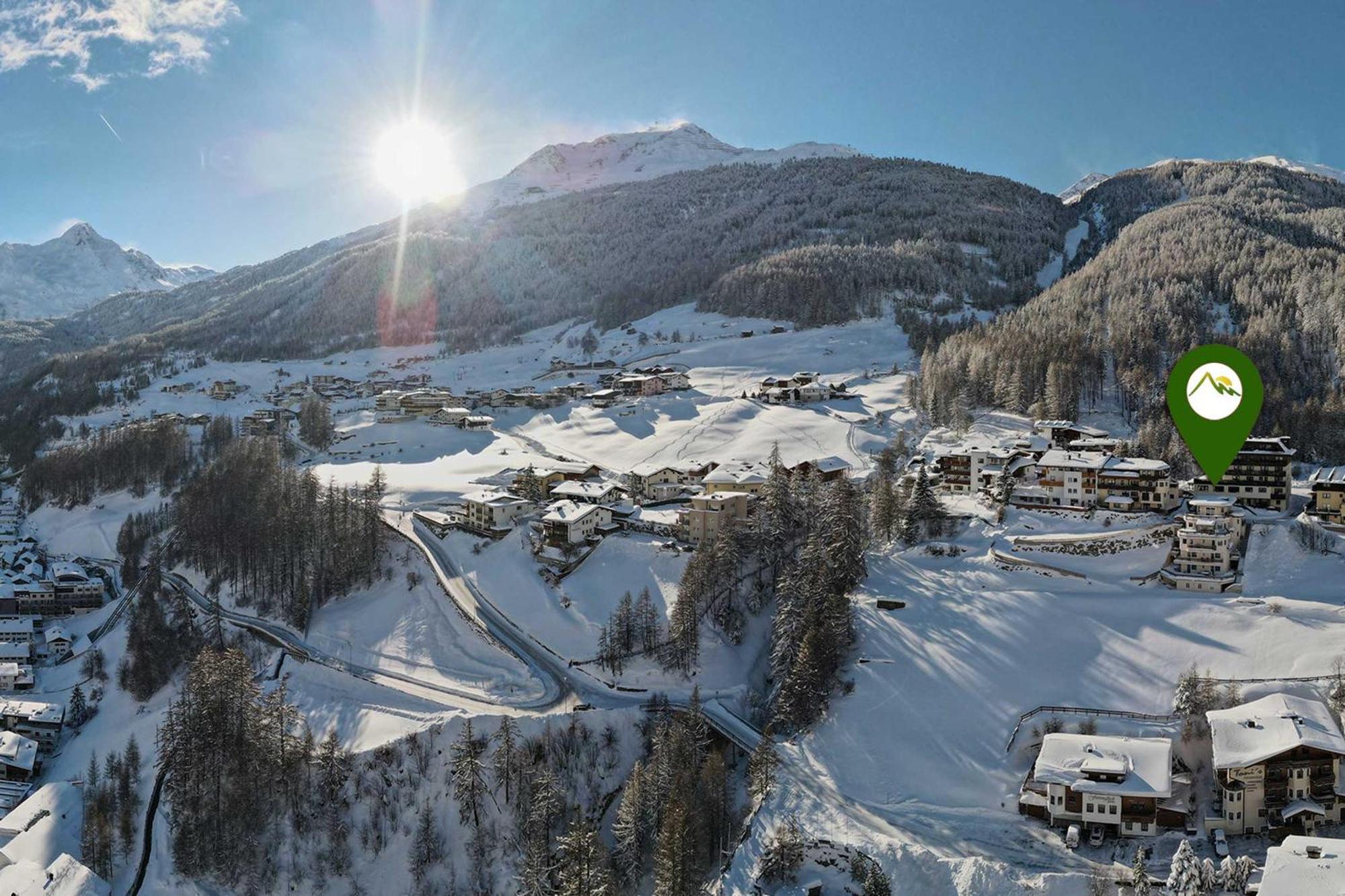 Panoramablick Soelden Appartement Buitenkant foto